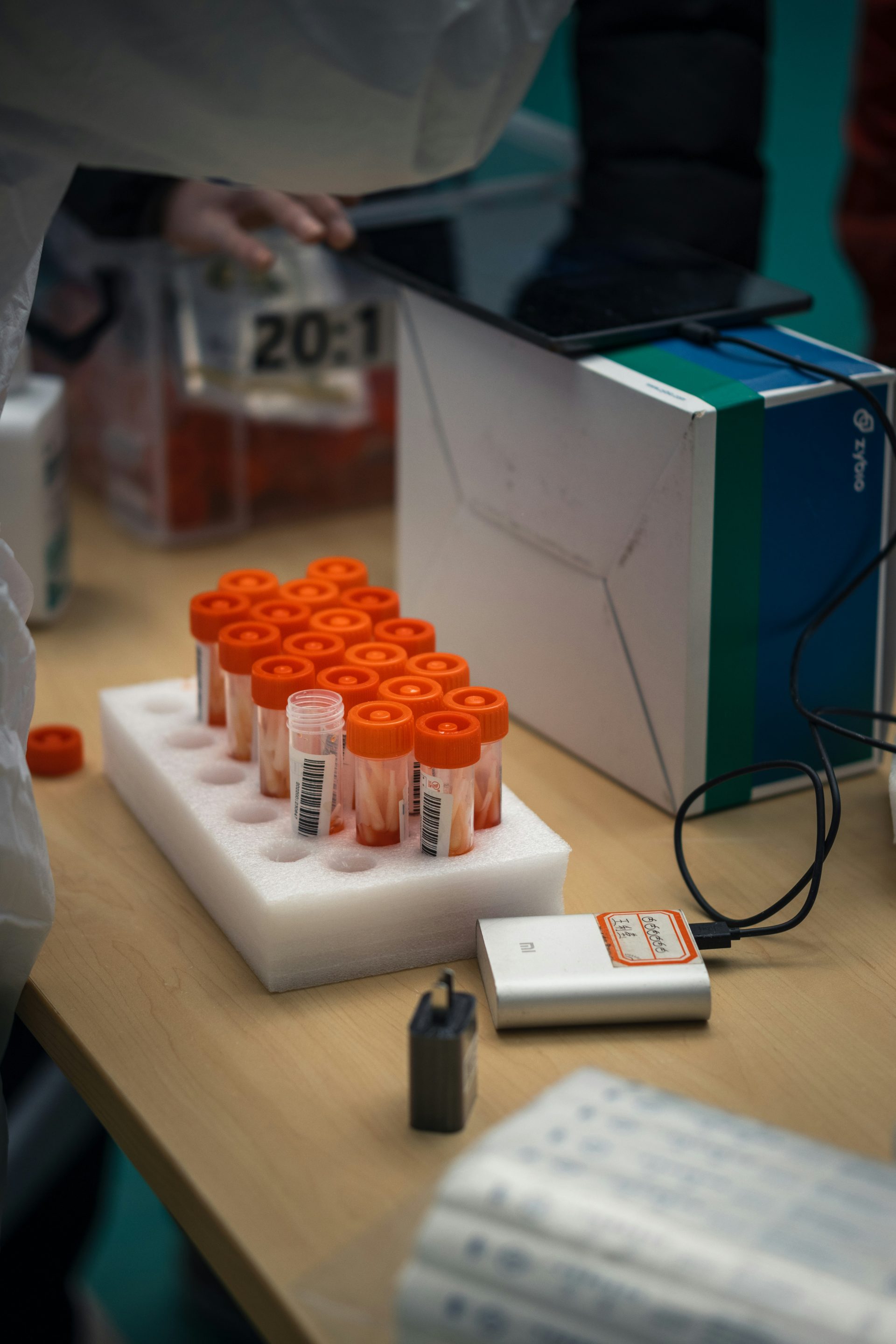 a group of pills sitting on top of a table
